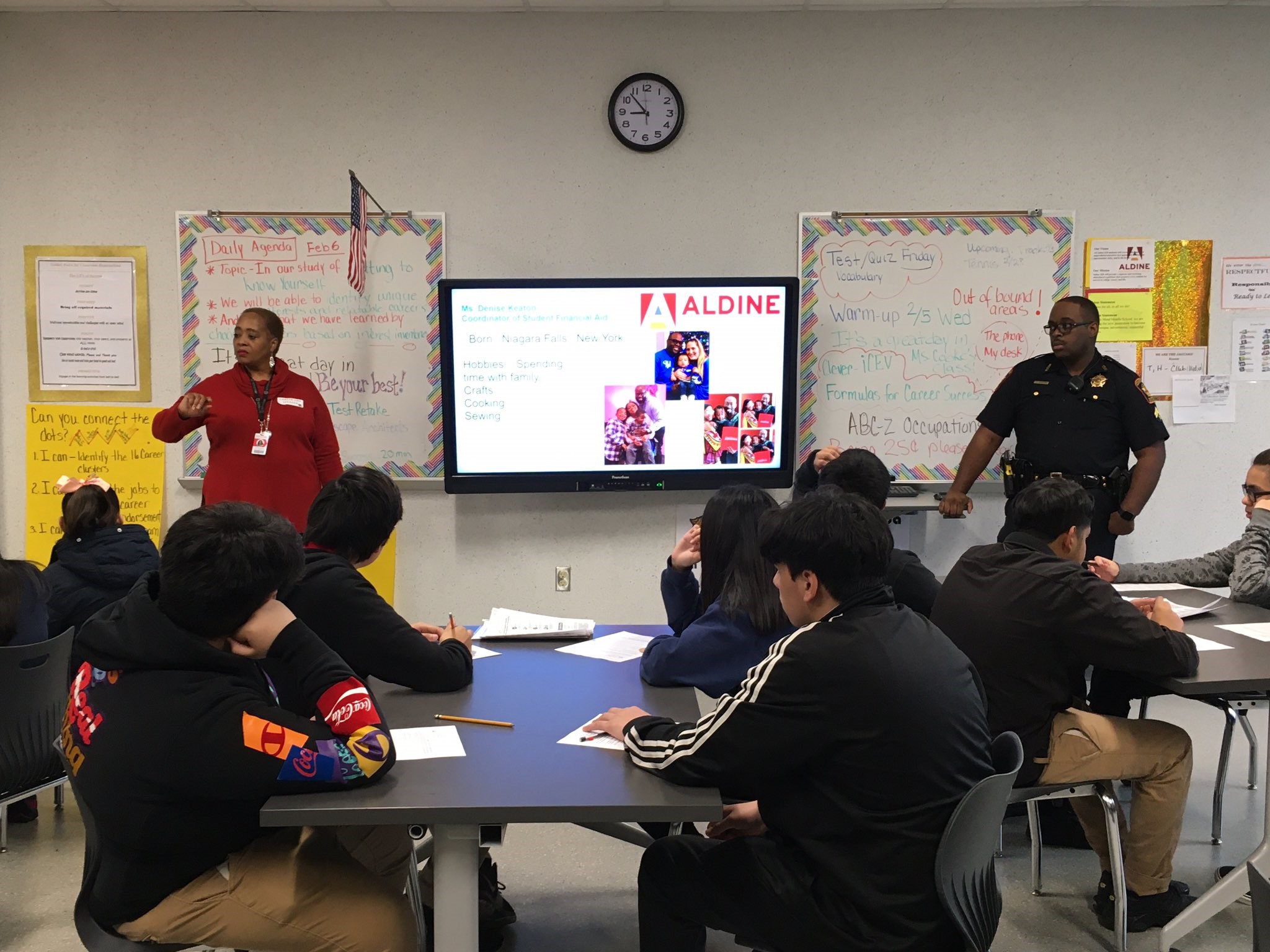 1st Inaugural Career Day Mead Middle School